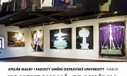 Komentovaná prohlídka s autory výstavy Malby I. FU OU zakončená workshopem Františka Balabána v Galerii Sýpka ve Valašském Meziříčí